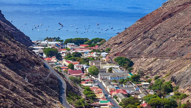 Entering Saint Helena in 2025