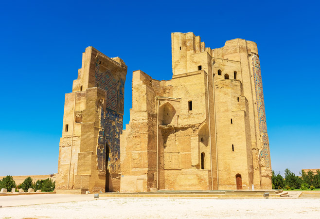 Gates of Shahrisabz in Uzbekistan Gates of Shahrisabz in Uzbekistan