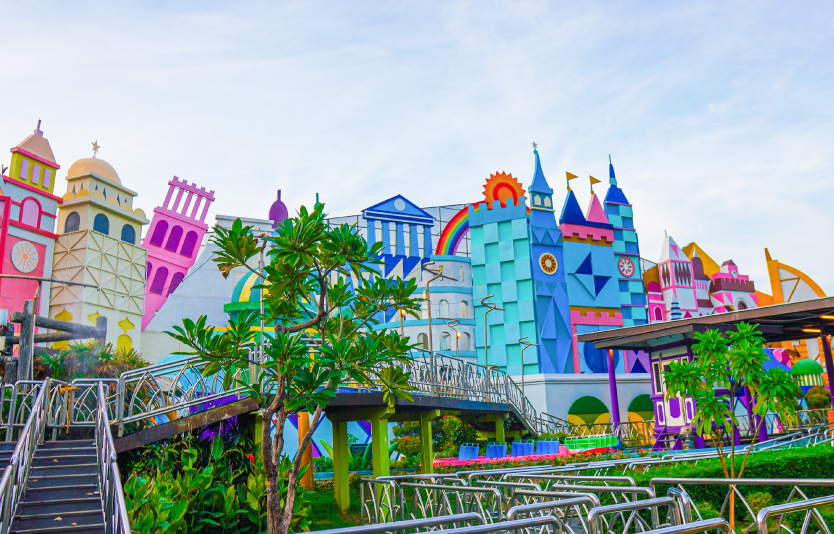 Jakarta, Indonesia - Dunia Cartoon amusement park located Jakarta, Indonesia - Dunia Cartoon amusement park located