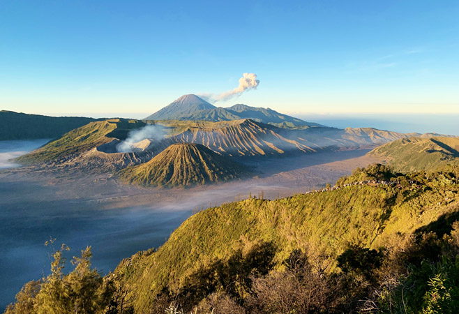 Mount Bromo's sunrise Mount Bromo's sunrise