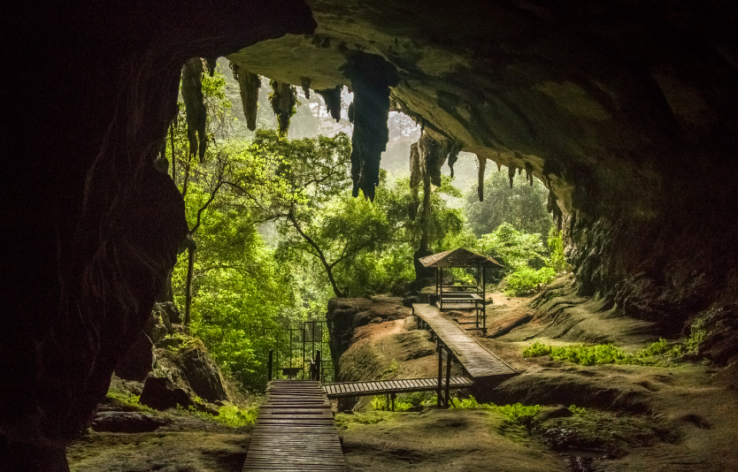 Niah Cave in Sarawak Malaysia