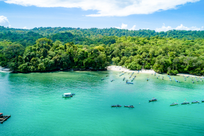 Pangandaran and Green Canyon: Boats, Mangroves, and Sunsets