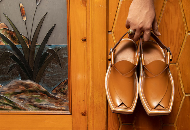 The Peshawari chappal