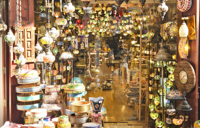 Souq Bab Al Bahrain in Manama, Bahrain