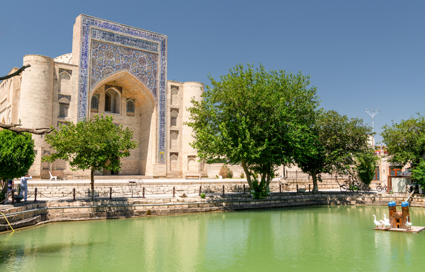 BUKHARA, UZBEKISTAN: Nadir Divanbegi Khanaka