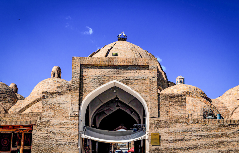 An ancient public bath of Bukhara