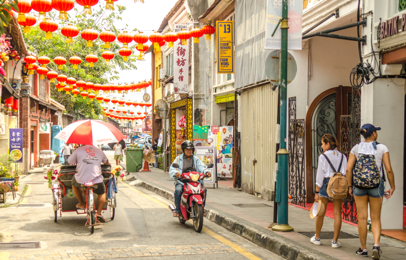 Geogre Town in Penang