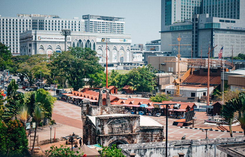 Johor Bahru is at the southernmost point of Peninsular Malaysia 