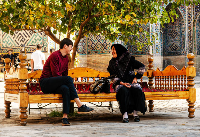 Speaking English in Uzbekistan is becoming increasingly popular  Speaking English in Uzbekistan is becoming increasingly popular