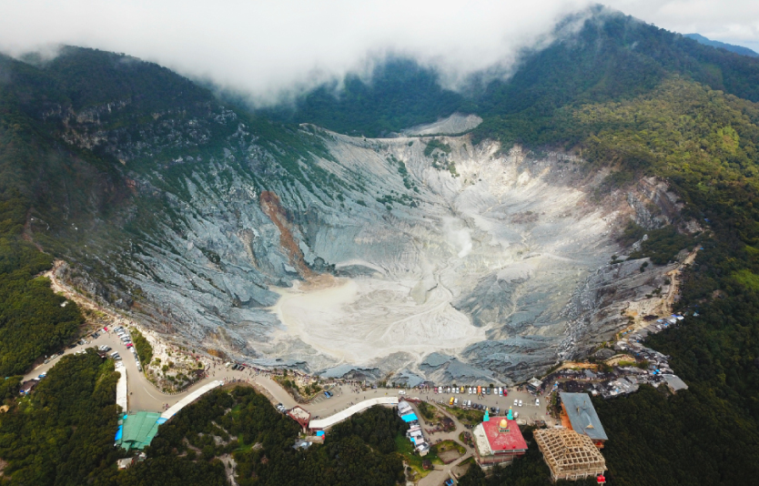 Tangkuban Perahu volcano Tangkuban Perahu volcano