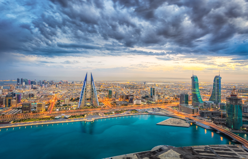The capital city - Manama is one of the places to visit in Bahrain The capital city - Manama is one of the places to visit in Bahrain