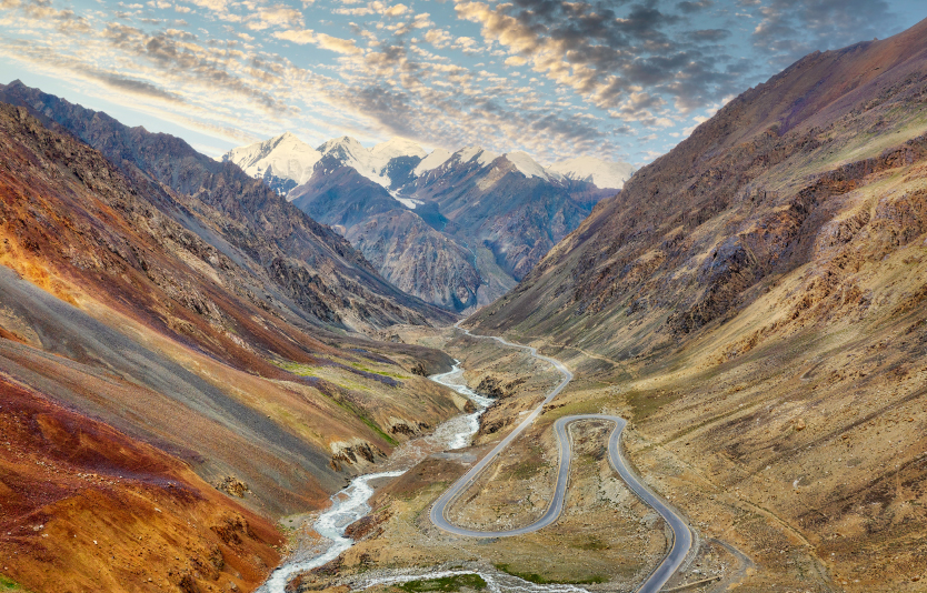 The journey from Karachi to Skardu spans approximately 1,450 kilometers