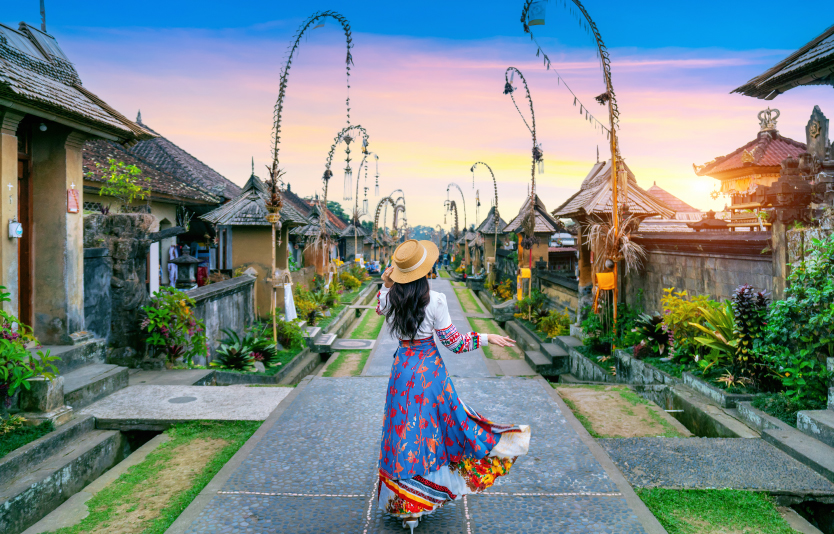 Travelers can travel to Bali any time of the year