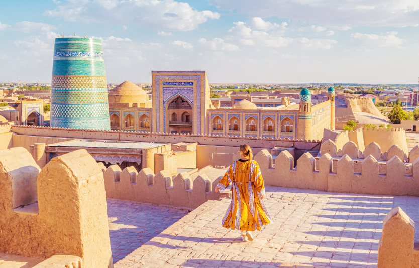 Khiva is a 2,000-year-old ancient city that is frequently referred to as Khorasam