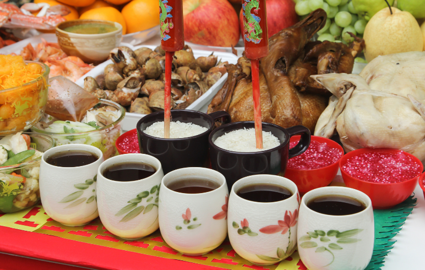 Ancestor worship is an important custom in Taiwan