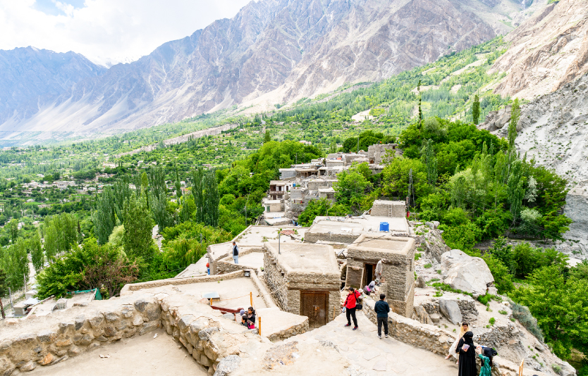 Baltit Fort is a soaring castle in Hunza Valley 