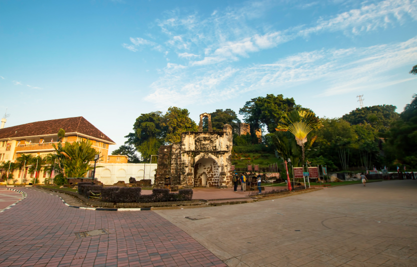 Famosa Fort is a great place to visit in Melaka