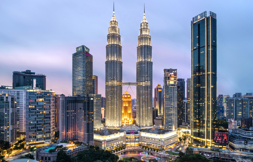 Kuala Lumpur is the biggest and the most prosperous city in Malaysia