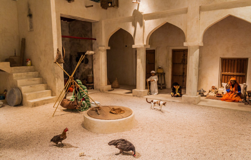 Bahrain National Museum is the largest public museum in Bahrain