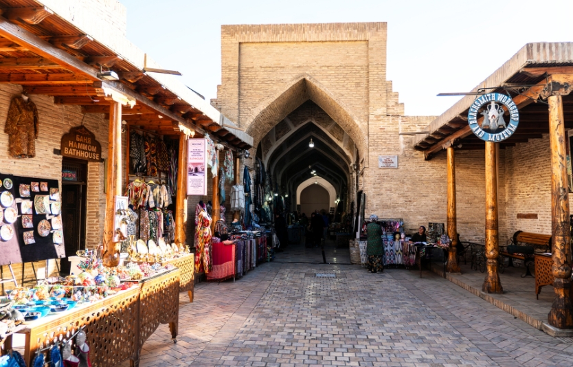 Bukhara is a city to see with old architecture 
