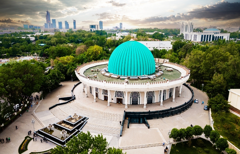 Independence Square is a great place to see in Tashkent, Uzbekistan Independence Square is a great place to see in Tashkent, Uzbekistan