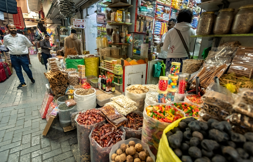 Taste the traditional food when walking around Bahrain