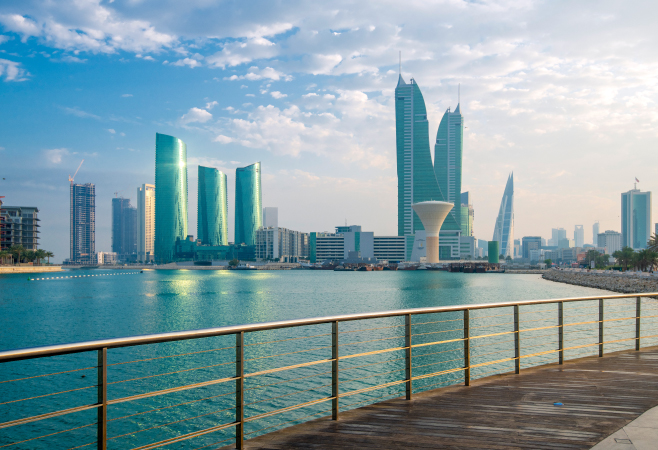 The processing visa at Bahrain Immigration for tourists