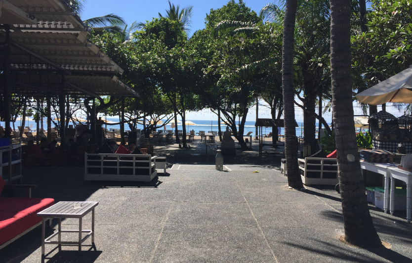 The Segara Village Hotel replicates the atmosphere of a typical Balinese hamlet The Segara Village Hotel replicates the atmosphere of a typical Balinese hamlet