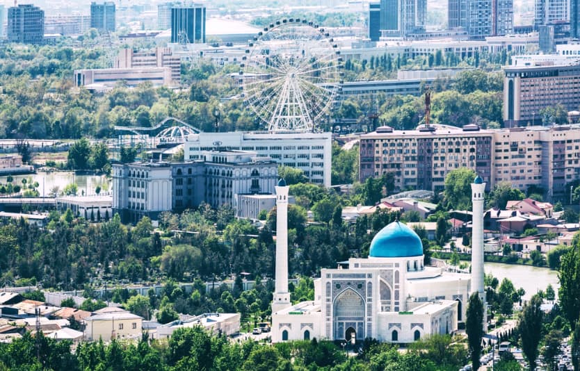Uzbek cities