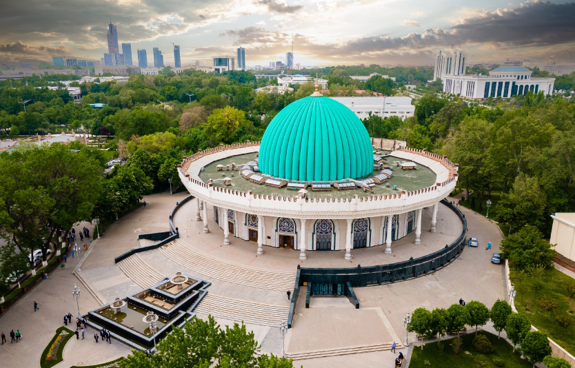 Amir Timur Square is a prominent historical landmark which attracts many tourists  Amir Timur Square is a prominent historical landmark which attracts many tourists