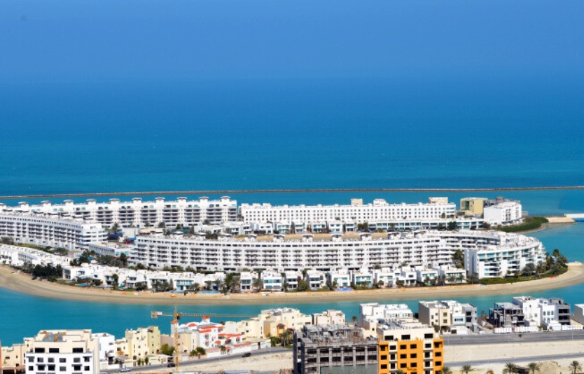 Amwaj Island is one of the tourist destinations in Bahrain