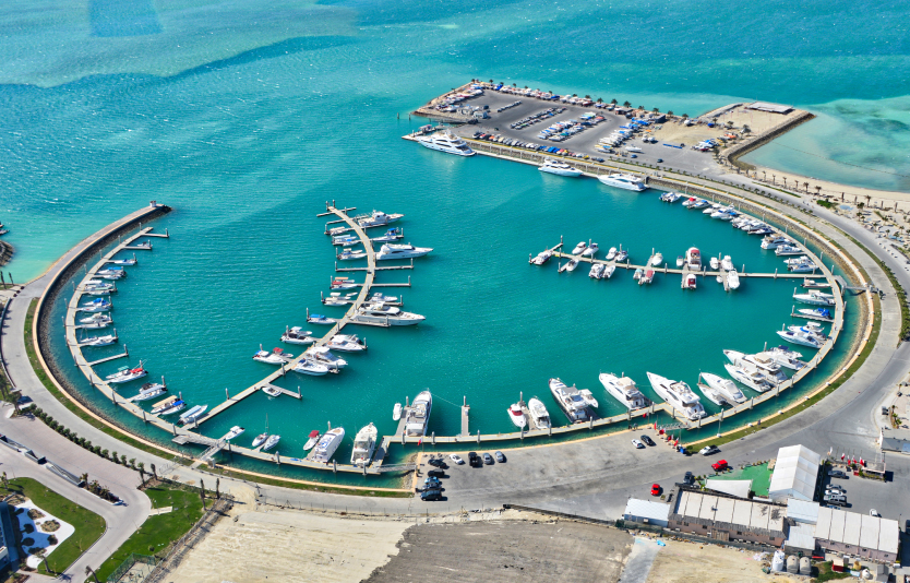 Amwaj Islands is a collection of luxurious man-made islands 