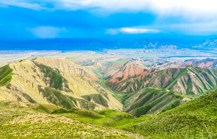 Fergana Valley in Uzbekistan 