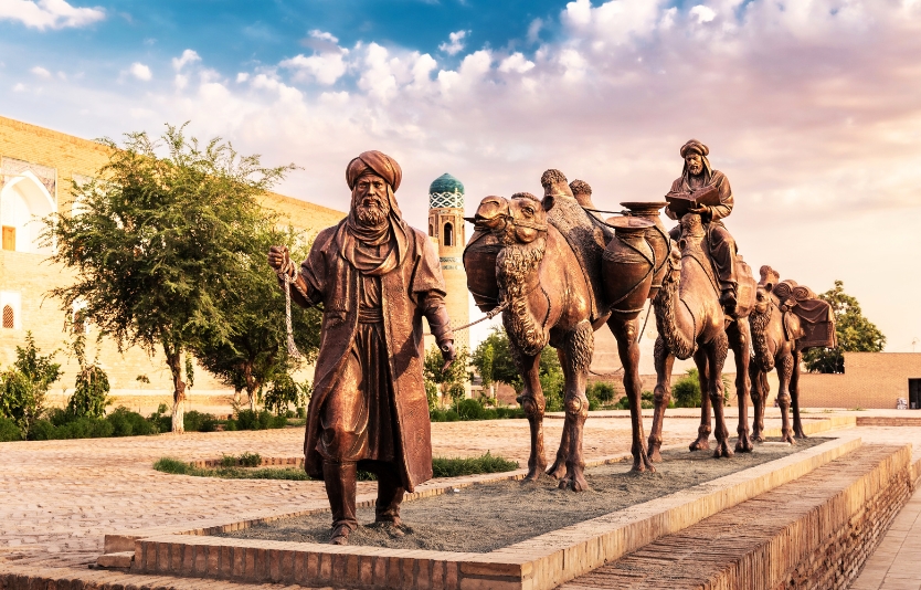 Khiva is a stunning city with a historical atmosphere