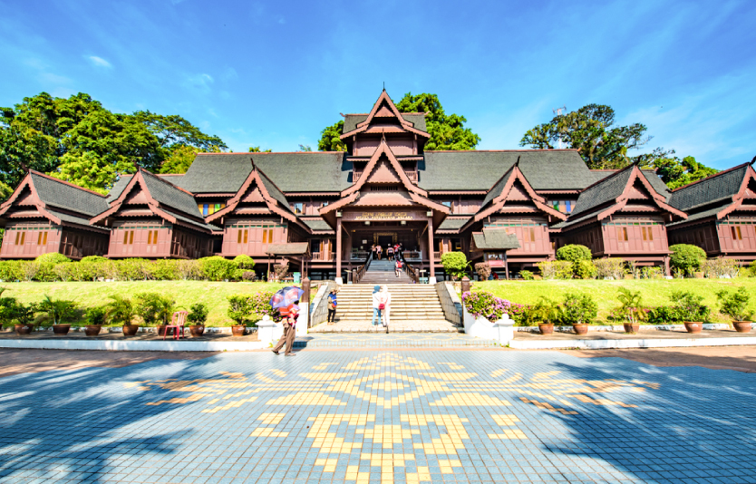 Malacca Sultanate Palace Museum is a replica of a 15th-century King's palace 