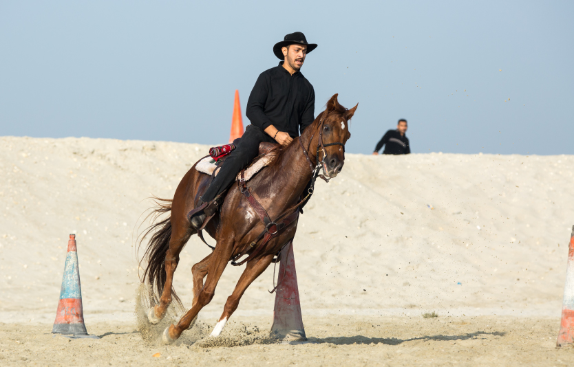 Saddle up for some horse riding when coming to Bahrain 