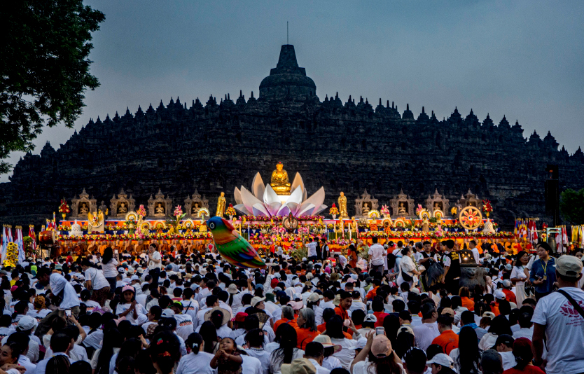 Vesak Day is an important holiday in Indonesia 