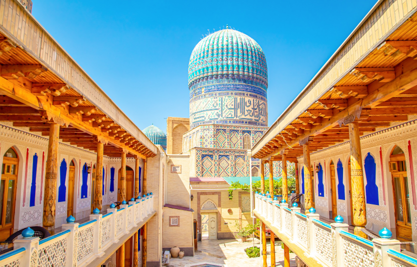 Bibi-Khanym Mosque was once one of the biggest and most exquisite mosques in the Islamic world