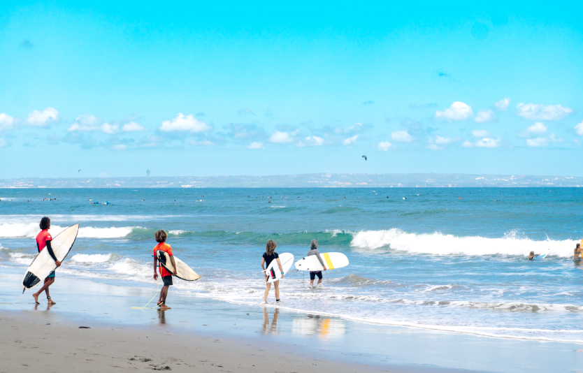 Canggu is quickly gaining popularity as a destination
