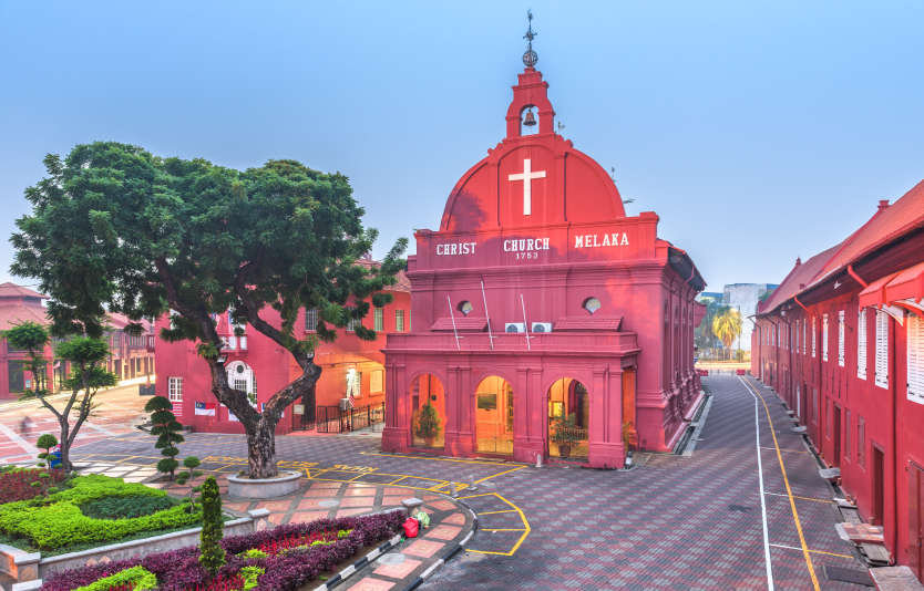 Christ Church Melaka in Malacca 