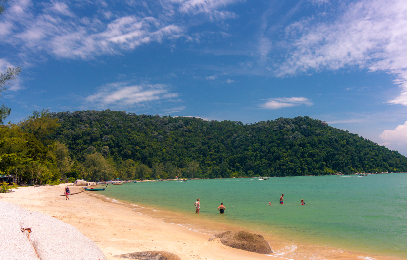 Monkey Beach is a good place for a family