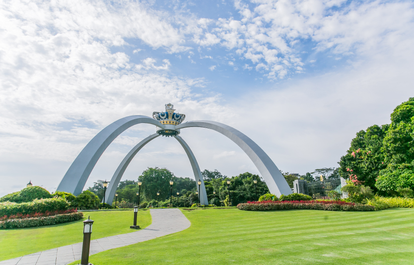 The Johor Sultanate's grandeur is embodied in the wonderous architecture of the palace 