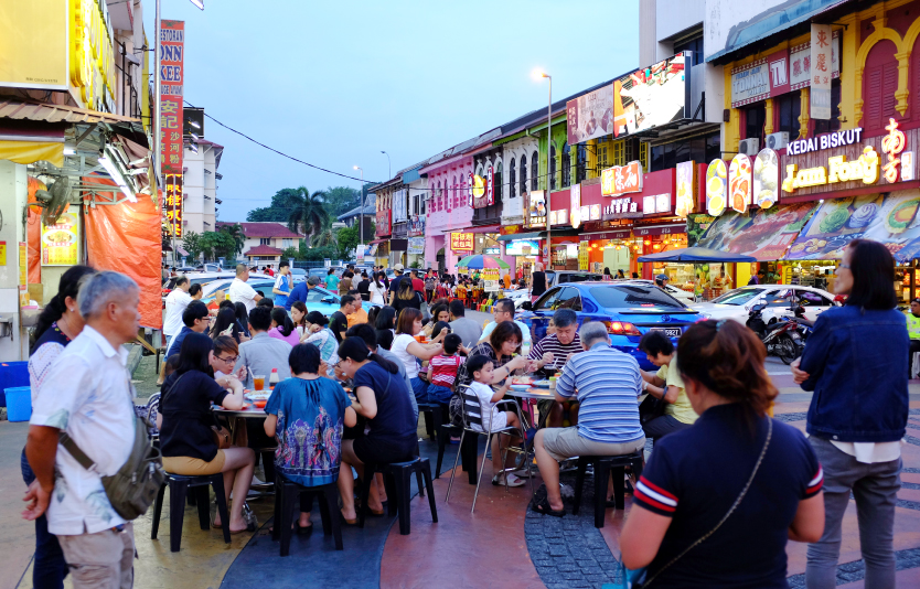 The Night Gate Market of Ipoh is also known as Gerbang Malam The Night Gate Market of Ipoh is also known as Gerbang Malam