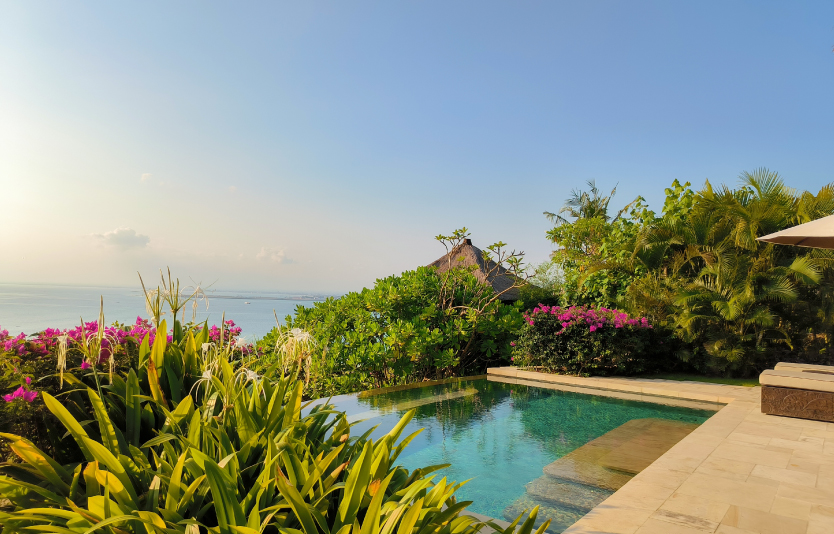 The Raffles hotel is conveniently located just south of Jimbaran The Raffles hotel is conveniently located just south of Jimbaran