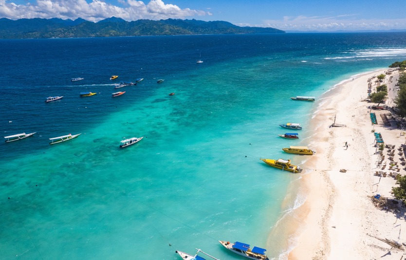 The Gili Islands are normally best visited between June and October