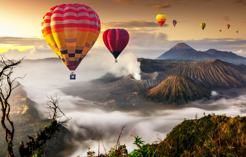 Hot Air Balloon Rides is considered one of the must-do things in Bali 