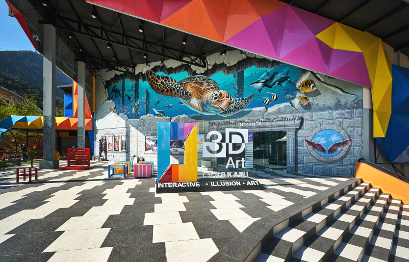 If you are an art lover, you should definitely visit the Paradise 3D Museum in Langkawi