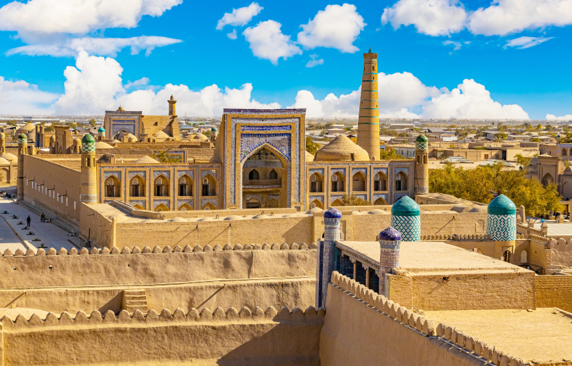 Khiva is the first UNESCO World Heritage site in Uzbekistan 