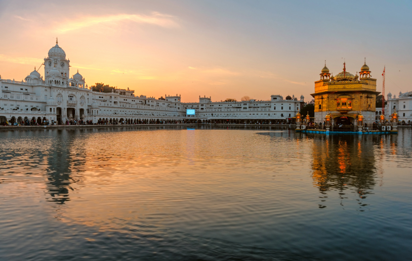 Harmandir Sahib is the Sikhs’ most important pilgrimage site