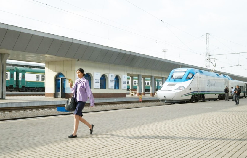 High-Speed Rail - Getting around Uzbekistan